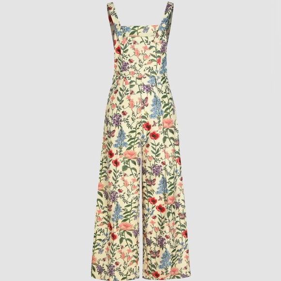 Cider Pants - CIDER NWT CORDUROY FLORAL WIDE LEG OVERALLS 1X